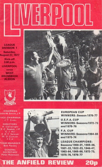 Match programme